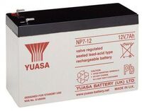 Lead Acid Battery 84Wh 12V 7Ah Connection, type Faston (4.8mm) USV-Batterien