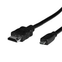 Hdmi High Speed Cable + Ethernet, A - D, M/M 2 M