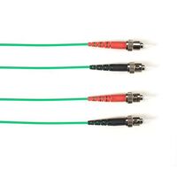 62.5 MM FO PATCH CABLE DUPLX, , PVC, GN, STST ,