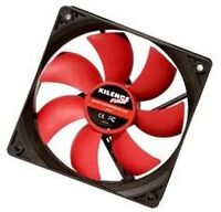 Computer Case Fan 12 Cm , Black, Red ,