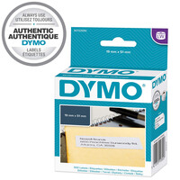 Etichette Dymo label writer 19x51 rotolo da 500 rimovibili