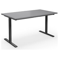 Mesa multiusos DUO-T, tablero recto