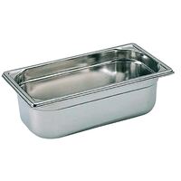 Matfer Bourgeat Stainless Steel 1/3 Gastronorm Pan 3.7L Stainless Steel - 100mm