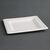 Fiesta Green Square Plates in White - Compostable Bagasse - Breathable - 261mm