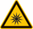 Sicherheitskennzeichnung - Warnung vor optischer Strahlung, Gelb/Schwarz, Seton