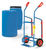 fetra® Fasskarre, Vollgummiräder, 250 kg Tragkraft, für 120- bis 220-Liter-Kunststofffässer
