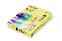Kopierpapier Maestro Color Pastell, gelb, A4, 80 g/m²