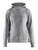 Damen Kapuzensweater 3560 3D grau melange