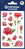 Blumenaufkleber, 85 x 160 mm, Kleinpackung, 42 Sticker / 3 Bögen