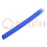 Rura ochronna; polietylen; niebieski; -10÷40°C; Øwewn: 5mm