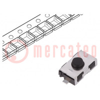 Microswitch TACT; SPST-NO; Pos: 2; 0.05A/32VDC; SMT; none; 1.8N