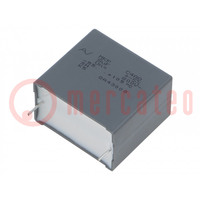 Capacitor: polypropylene; DC-Link; 8uF; ESR: 7.3mΩ; THT; ±5%; 800VDC