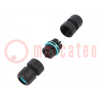 Connector: AC supply; screw terminal; TH391; 7÷12mm; 0.5÷4mm2