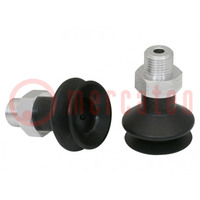 Suction cup; 22mm; G1/8" AG; Shore hardness: 55; 1.4cm3; FSGA