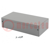 Enclosure: multipurpose; X: 102mm; Y: 203mm; Z: 51mm; 1411; aluminium