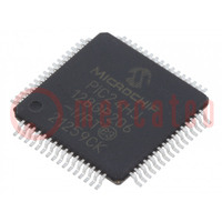 IC: microcontrollore PIC; 128kB; SMD; TQFP64; PIC24; 8kBSRAM
