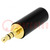 Plug; Jack 3,5mm; male; stereo; ways: 3; straight; for cable; 5mm