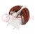 Inductor: wire; THT; 1mH; 20mΩ; 250VAC; -25÷120°C; SC; 10A