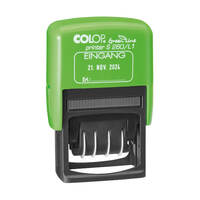 Colop Green Line Printer S260L Datum &amp; Standardtext, 24x45 mm, 3 Versionen Version: 1 - EINGANG