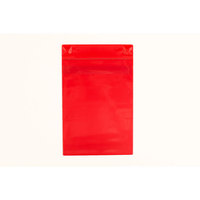 Magnettaschen aus Kunststofffolie, Regenschutzklappe, 22,5x35,5cm Version: 1 - rot