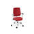 Dauphin Speed-O Bürostuhl rot 7639 SLP2, volleinstellbarer Drehstuhl mit Polster-Lehne