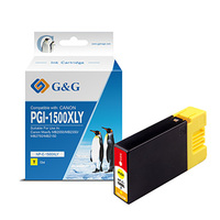 G&G kompatybilny ink / tusz z PGI 1500XL, NP-C-1500XLY/C, yellow