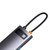 Baseus StarJoy HUB 8-Port USB-C - 3x USB-A / 1x HDMI / 1x RJ45 / 1x SD/TF / 1x USB-C PD grau