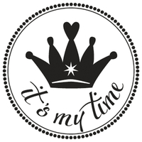 Produktfoto: Stempel it´s my time , 3cm ø