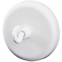 DAHLE 47MM HEAVY DUTY MAGNET WITH HOOK - WHITE