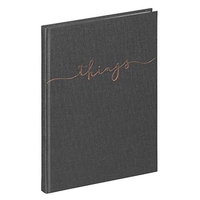 PAGNA CARNET THINGS, FORMAT A5, UNI, GRIS 26090-10