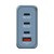 Ładowarka GNC-100 32202 GaN 100W, 3xUSB-C,1x USB-A, QC 3.0, PD 3.0 UE / UK