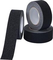 NONSLIP-Tape Black UNIV. B: 25 mm L: 18 m