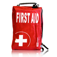Click Medical RED FIRST AID BAG