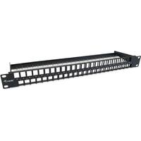 Equip Patchpanel 48x Cat6 19" UTP 1HE Keystone Montage sw