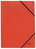 Eckspanner Recycle, klima-kompensiert, A4, Karton, rot