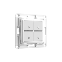 Shelly 4 light switch Plastic White