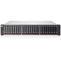 HPE MSA 2040 SAS Dual Controller SFF Disk-Array Rack (2U)