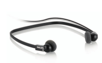Philips LFH0234 Headphones Wired Neck-band Music Black
