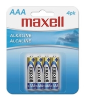Maxell Kit 30x AAA Cell LR-03 4pk Újratölthető elem Lúgos
