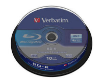 Verbatim BD-R SL 25GB 4x 10 Pack Spindle 25 Go 10 pièce(s)
