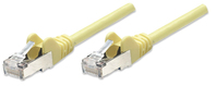 Intellinet Netzwerkkabel, Cat5e, SF/UTP, CCA, Cat5e-kompatibel, RJ45-Stecker/RJ45-Stecker, 7,5 m, gelb