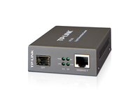 TP-Link MC220L hálózati média konverter 1000 Mbit/s Multi-mode, Single-mode Fekete