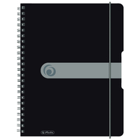 Herlitz 11293073 cuaderno y block A4 80 hojas Negro