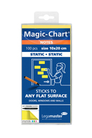 Legamaster Magic-Chart notes 10x20cm gelb 100St.