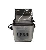 Leba NoteBag NB2-5T-GREY-UC-SC tároló/töltő kocsi és szekrény mobileszközökhöz Hordozható eszközrendező doboz Szürke