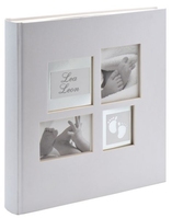 Walther Design Little Foot album photo et protège-page Argent 60 feuilles