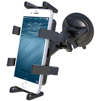 RAM Mounts Finger-Grip Universal Mount with Twist-Lock Suction Cup Base