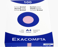 Exacompta 13336E indexkaart Roze