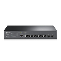 TP-Link JetStream TL-SG3210 switch Gestionado L2/L3 Gigabit Ethernet (10/100/1000) 1U Negro
