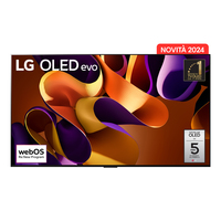 LG OLED evo G4 83'' Serie OLED83G45LW, 4K, 4 HDMI, Dolby Vision, SMART TV 2024